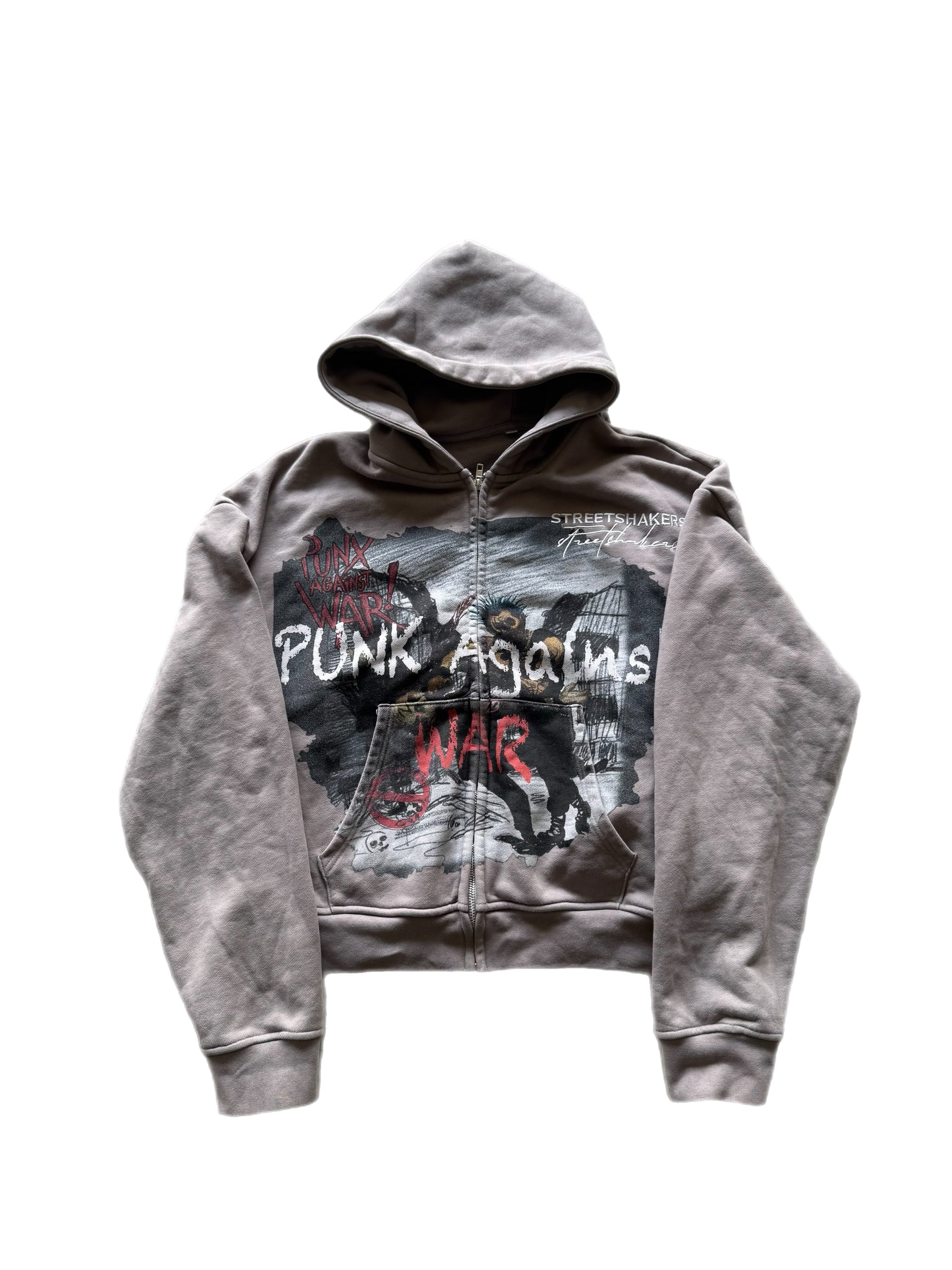 PUNK AGAINST WAR GREY